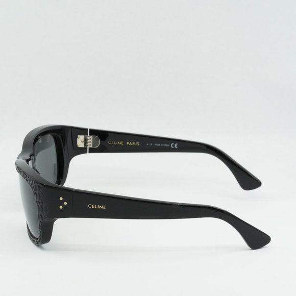 💯 NEW CELINE CL4079IL 02A BLACK GREY SUNGLASSES - Picture 5 of 10